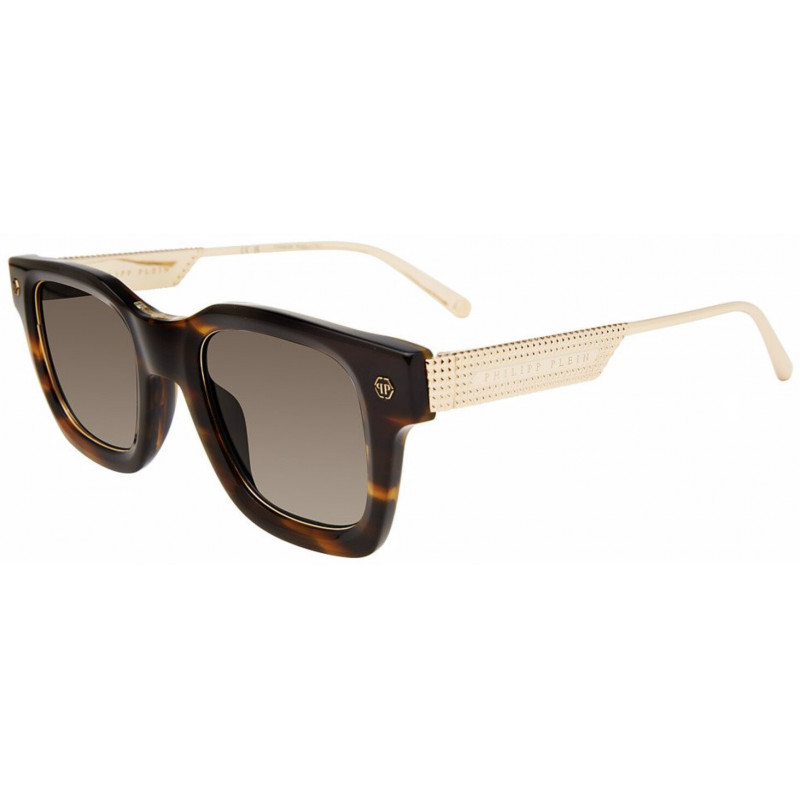 Sunglasses Philipp Plein SPP 105 M 09fm Str Brown Havana 50mm