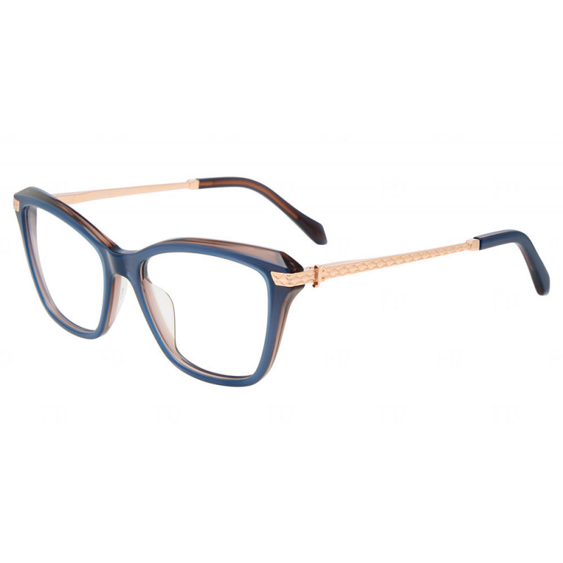 Sunglasses Just Cavalli VJC 222 0d25 Blue W Transp Brown 54mm