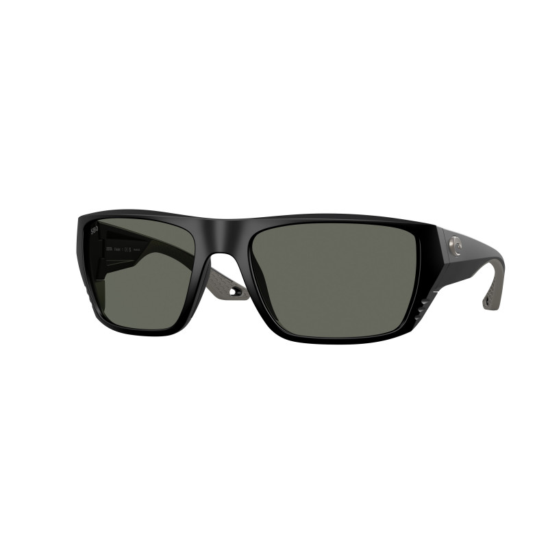 Sunglasses Costa Del Mar 6 S 9118 911804 Matte Black / Gray 580g Crystal Polarized