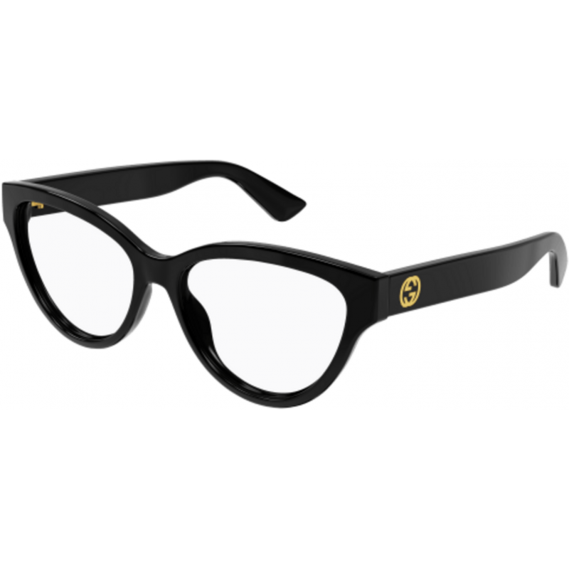 Eyeglasses Gucci GG 1581 O- 001 Black / Transparent 55mm