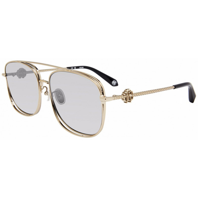 Sunglasses Roberto Cavalli SRC 059 M 8ffx Grey/Gold 59mm