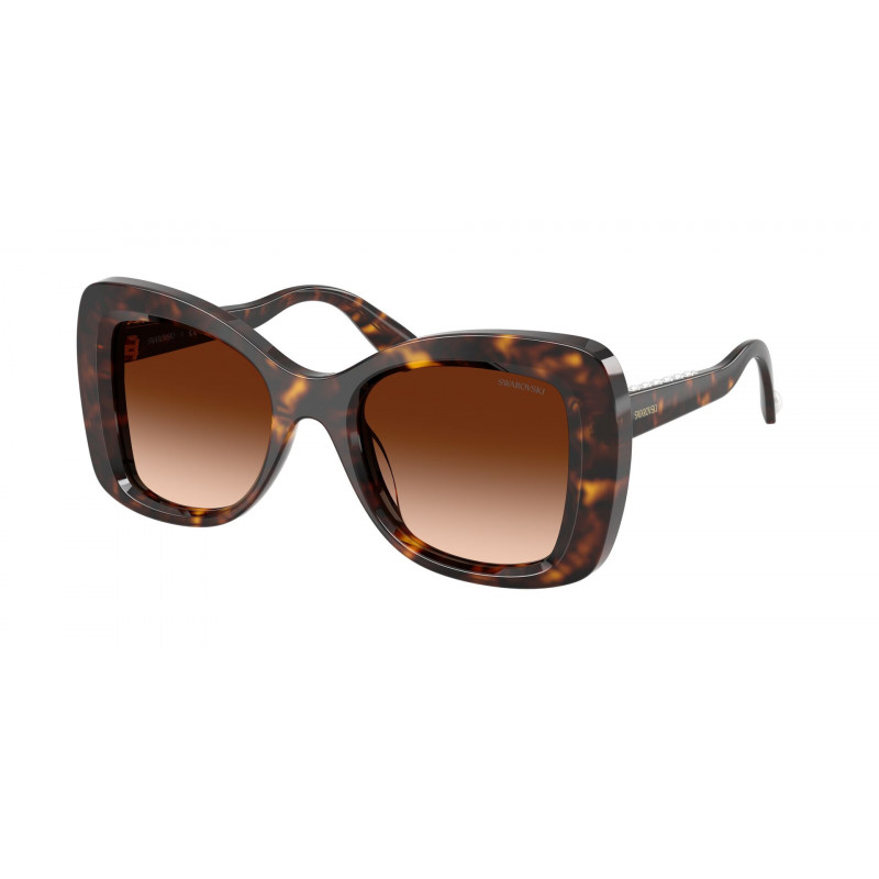 Sunglasses Swarovski SK 6062 U 100274 Havana / Gradient Brown Polyamide Standard 51mm