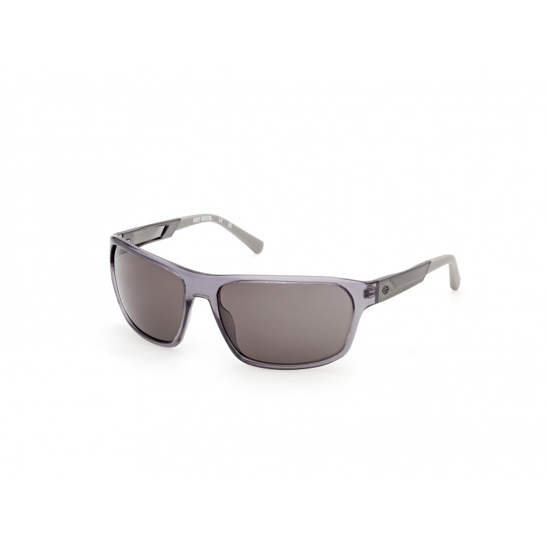Sunglasses Harley-Davidson HD 00027 20A Shiny Grey / Matte Gunmetal 61mm