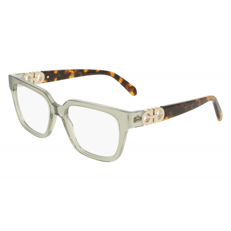 Eyeglasses FERRAGAMO SF 3056 313 Transparent Sage 55mm