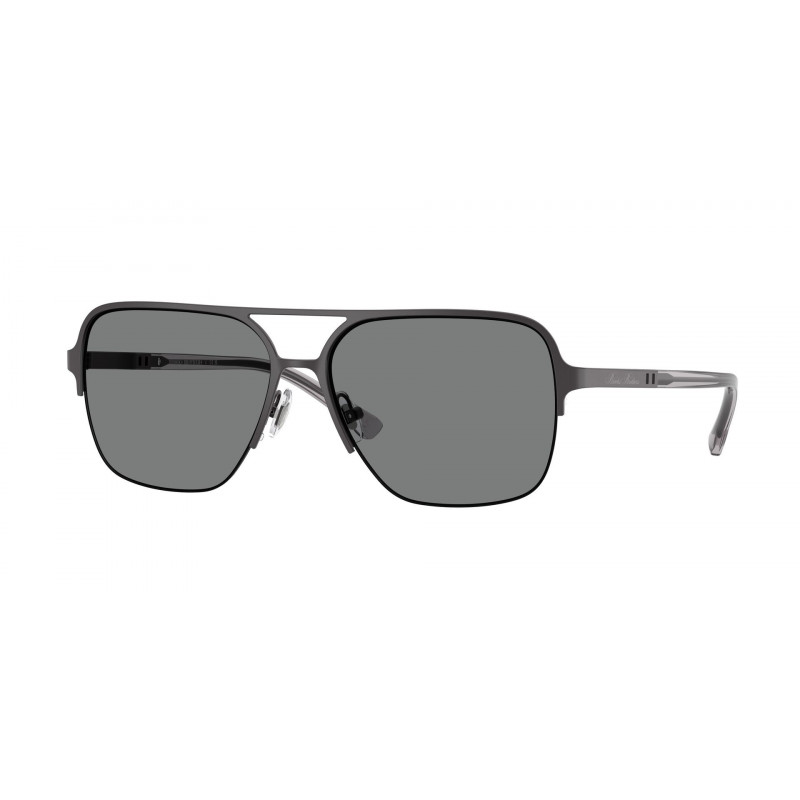 Sunglasses Brooks Brothers BB 4074 100487 Gunmetal / Grey Policarbonate Standard 57mm