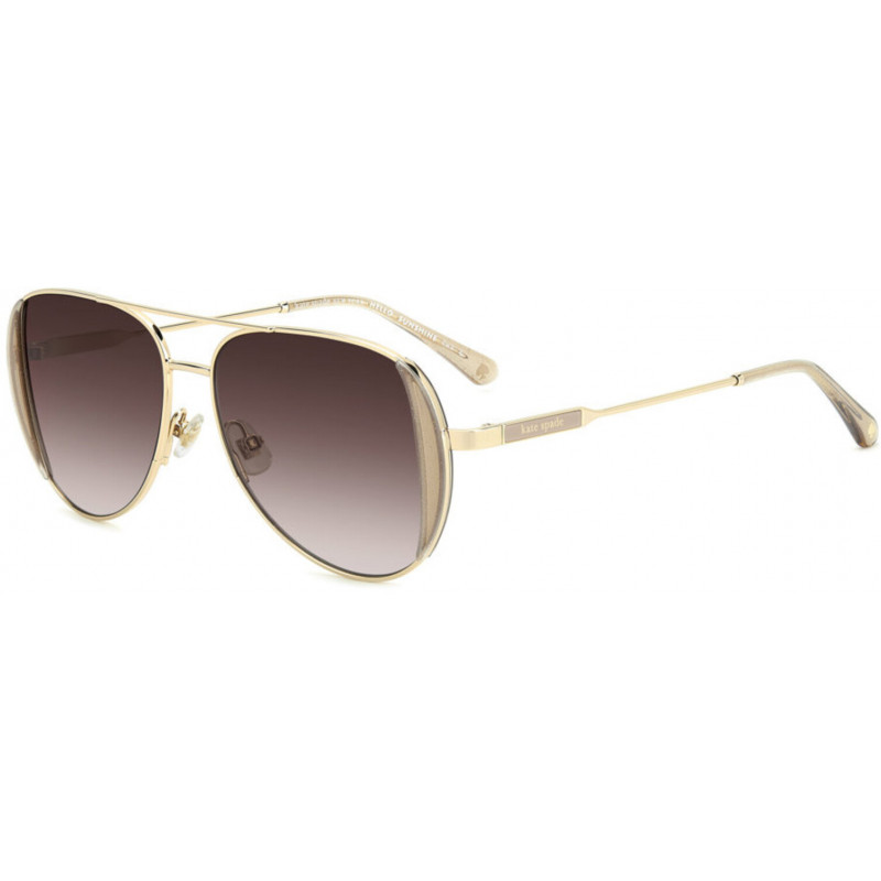 Sunglasses Kate Spade KS NAVY/G/S S4LA La Brown Shaded Polarized