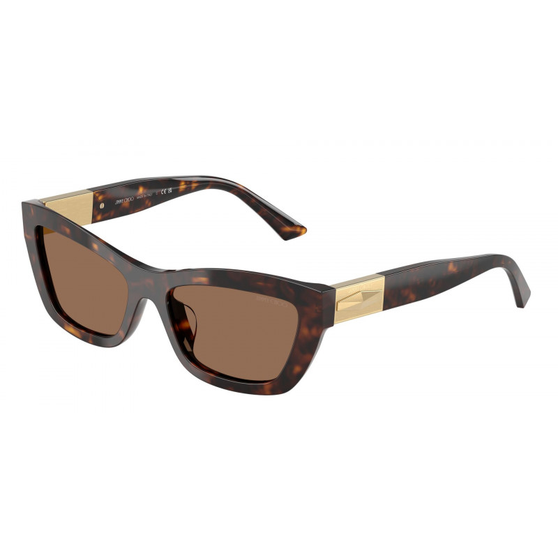 Sunglasses Jimmy Choo JC 5030 U 500273 Havana / Dark Brown Polyamide Standard