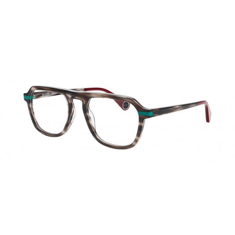 Eyeglasses WOOW TRY HARDER 2 3402 Corne Grise Et Ambre