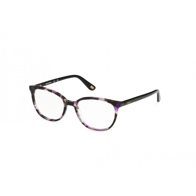 Eyeglasses Skechers SE 50024 055 Violet/Havana / Black/Monocolor 50mm