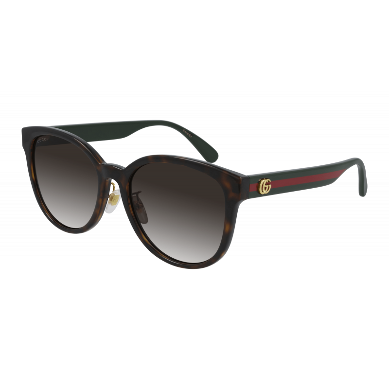 Sunglasses Gucci GG 0854 SK- 003 Havana / Brown Green 56mm