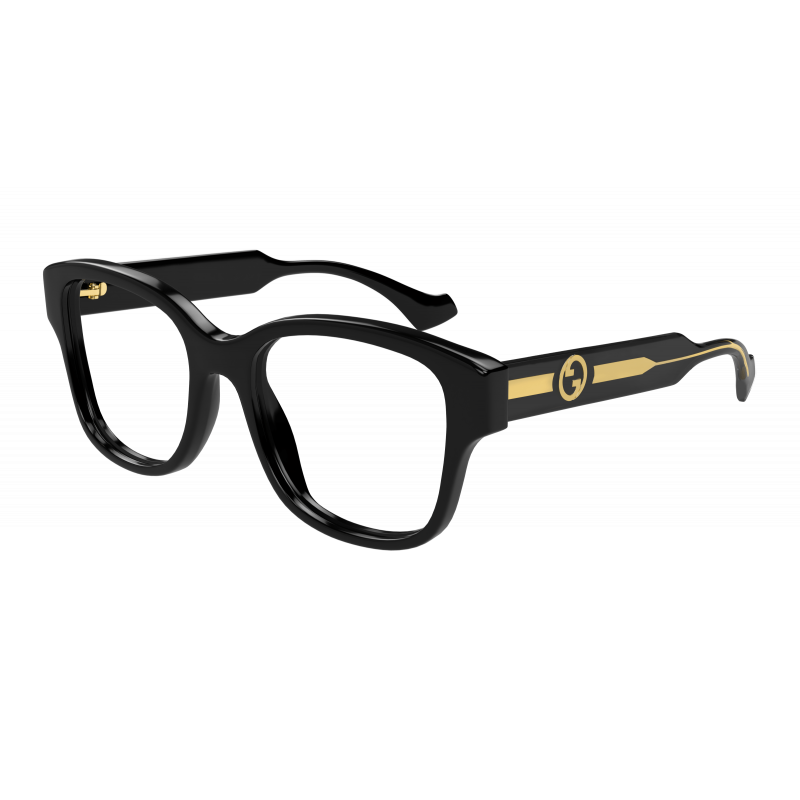 Eyeglasses Gucci GG 1775 O- 001 Black / Transparent Crystal 54mm