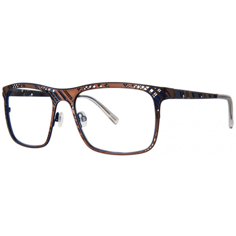 Eyeglasses Jhane Barnes Skew Lines Brown/Blue
