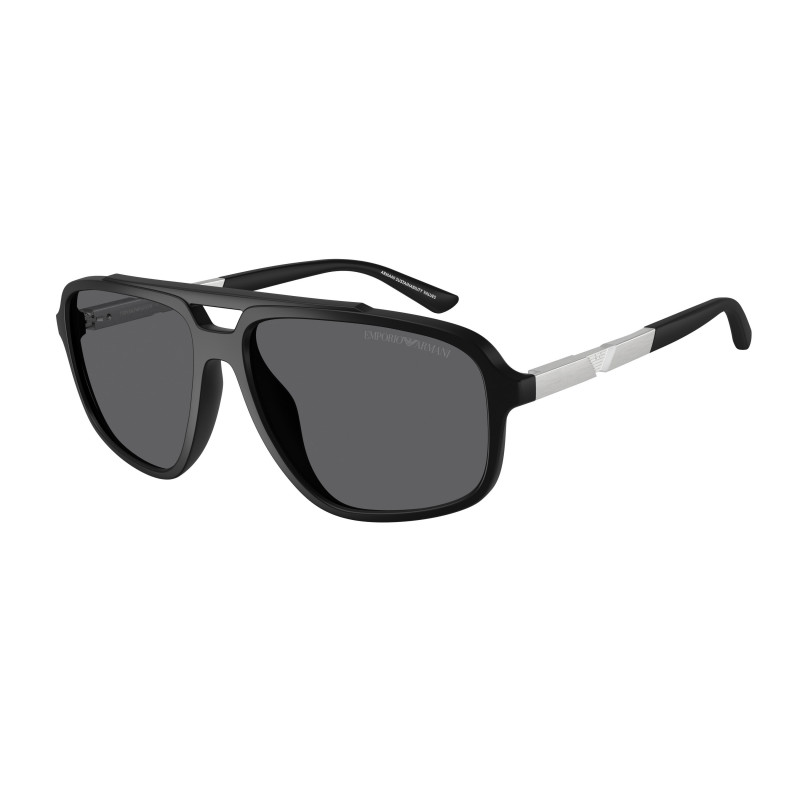 Sunglasses Emporio Armani EA 4236 U 5001T3 Matte Black / Grigio Polar Policarbonate Polarized 59mm