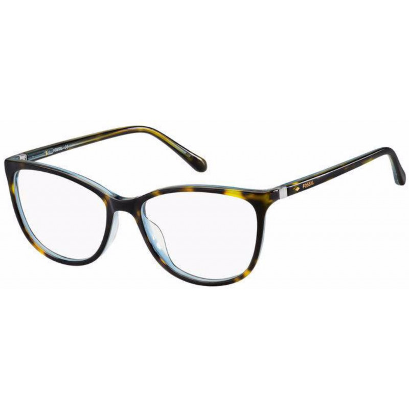 Eyeglasses Fossil FOS 7071 YAP Havana Blue 52mm