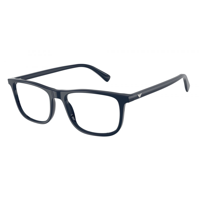 Eyeglasses Emporio Armani EA 3287 6453 Shiny Blue / Demo Lens 56mm