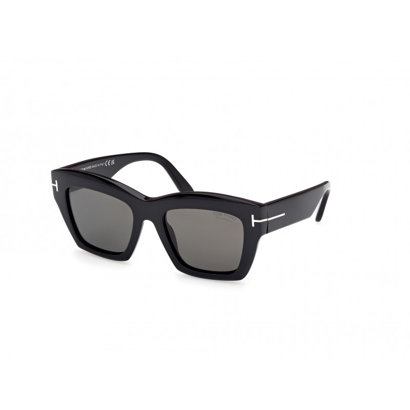 Sunglasses Tom Ford FT 1191 01D Shiny Black / 52mm