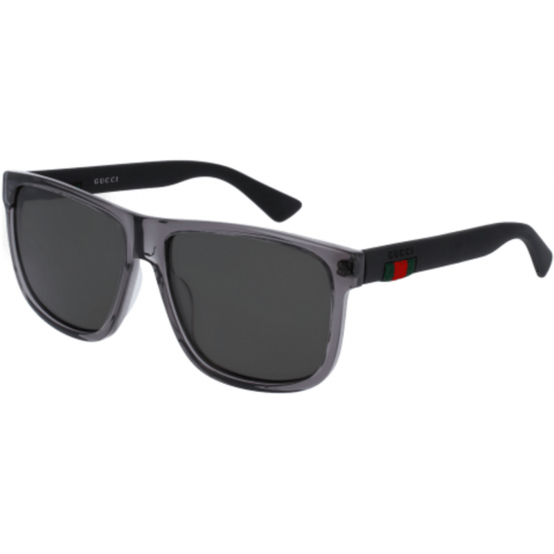 Sunglasses Gucci GG 0010 S- 004 Grey / Black 58mm