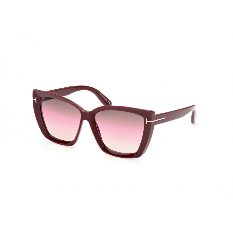 Sunglasses Tom Ford FT 0920 69F Shiny Bordeaux / 57mm