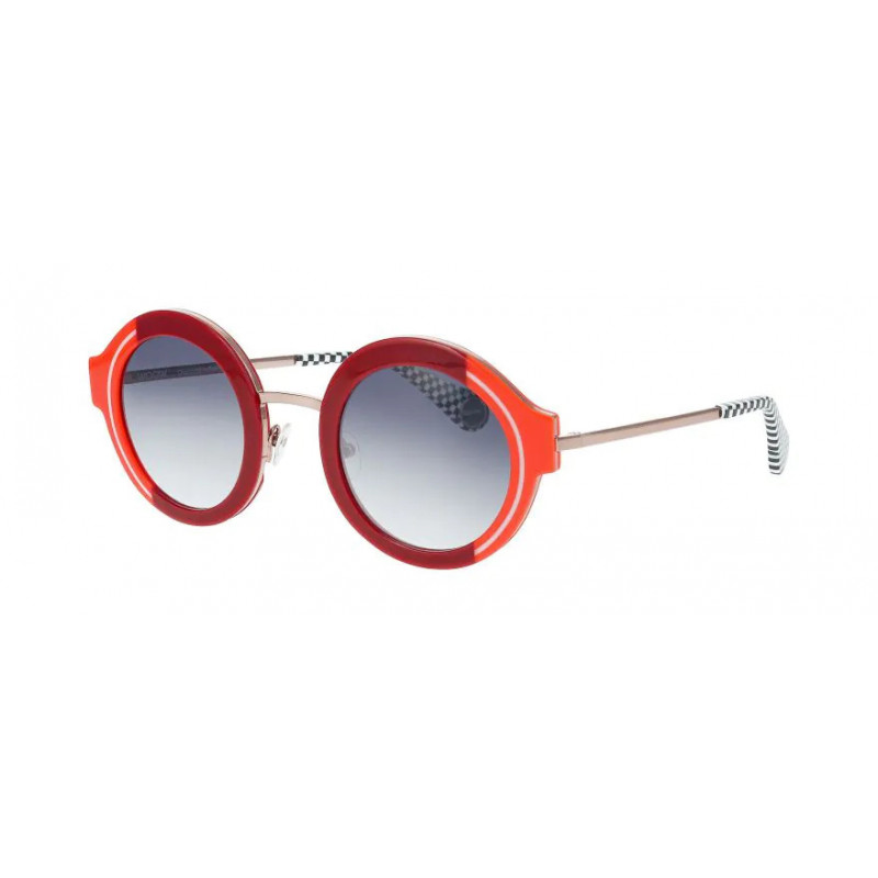 Sunglasses WOOW SUPER RUNNER 1 3033 Brown / Nosepads 48mm