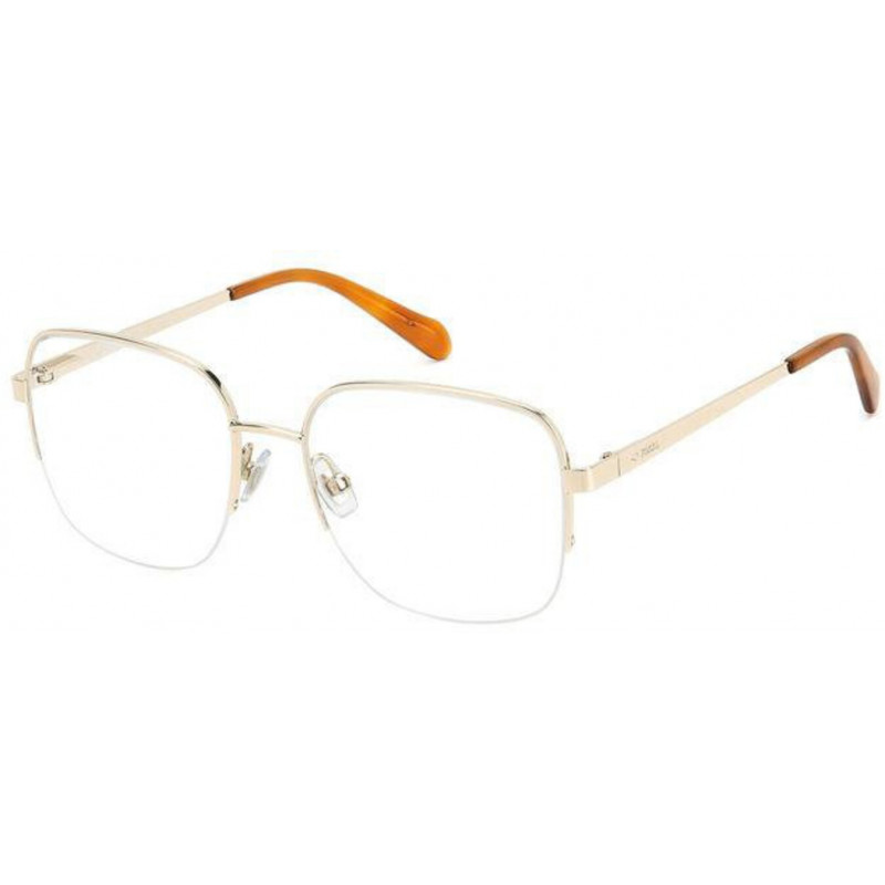 Eyeglasses Fossil FOS 7163 /G 3YG Gold 53mm