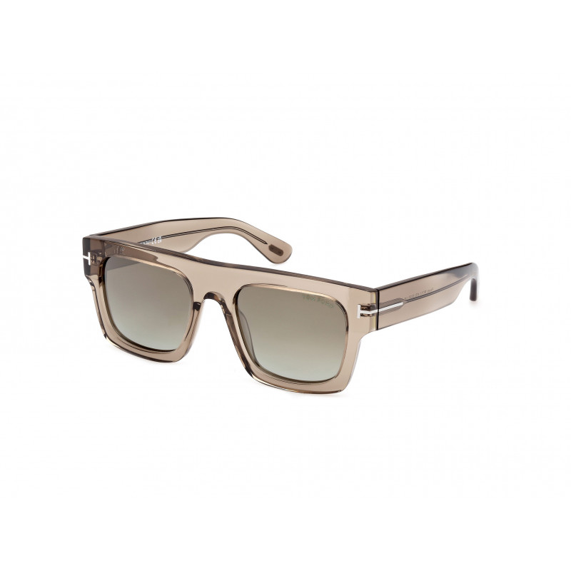 Sunglasses Tom Ford FT 0711 47Q Shiny Light Brown / 53mm