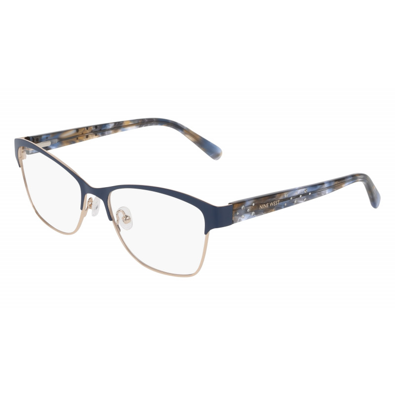 Eyeglasses NINE WEST NW 8025 N 400 Blue/Champagne 56mm