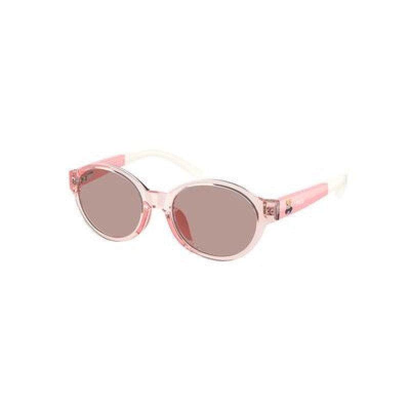 Sunglasses Polo Prep PP 9510 U 62667N Shiny Transparent Pink / Brown Polyamide Standard 45mm