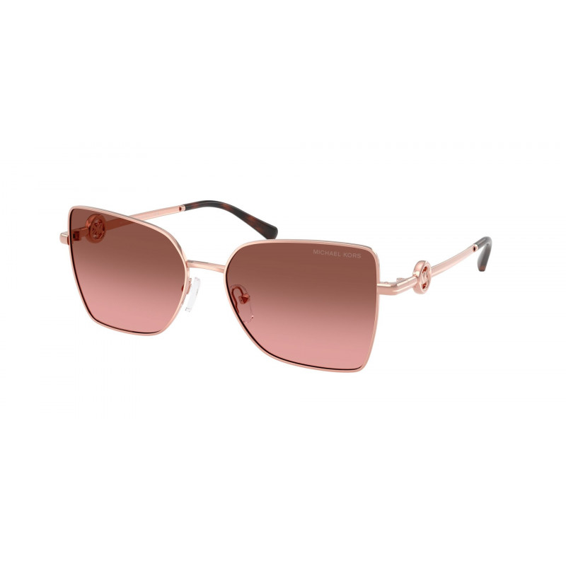 Sunglasses Michael Kors MK 1186 110811 Rose Gold / Brown Gradient Polyamide Standard 56mm