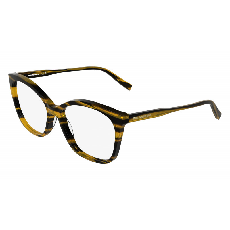 Eyeglasses KARL LAGERFELD KL 6230 008 Striped Black 56mm