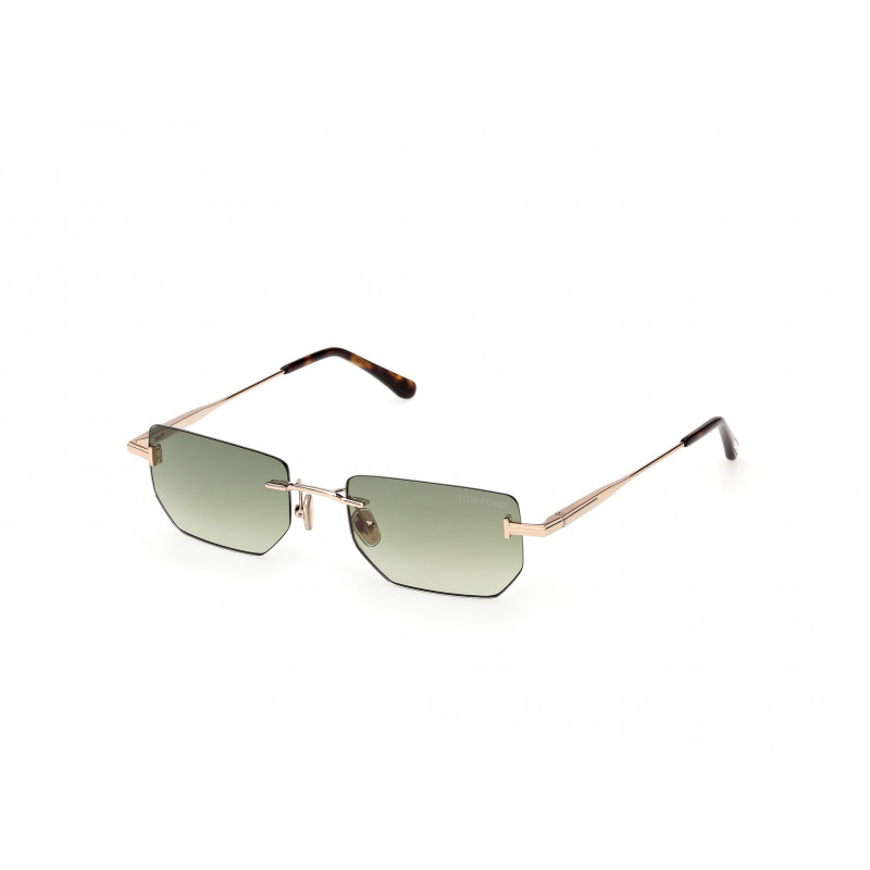 Sunglasses Tom Ford FT 1355 28P Shiny Rose Gold / 53mm