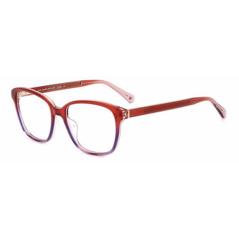 Eyeglasses Kate Spade ACERRA BKI Violet Red 52mm