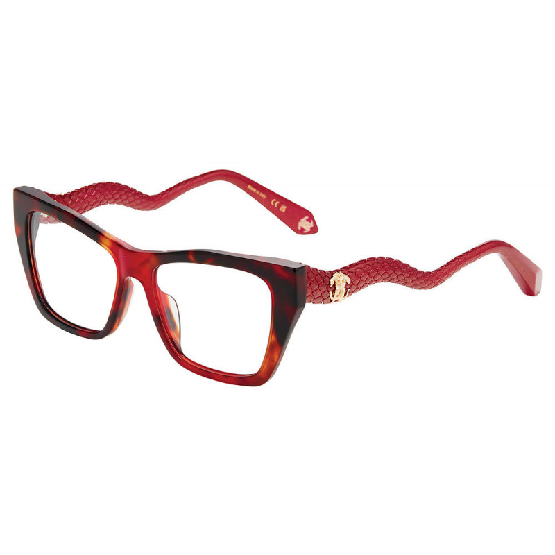 Sunglasses Roberto Cavalli VRC 117 M 0795 Shiny Red Havana