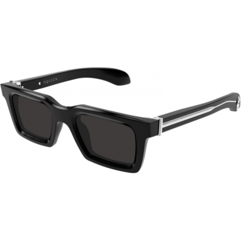 Sunglasses Alexander McQueen AM 0506 S- 001 Black / Grey