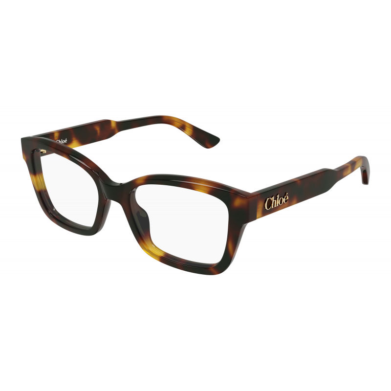 Eyeglasses Chloé CH 0380 O- 002 Havana / Transparent 51mm