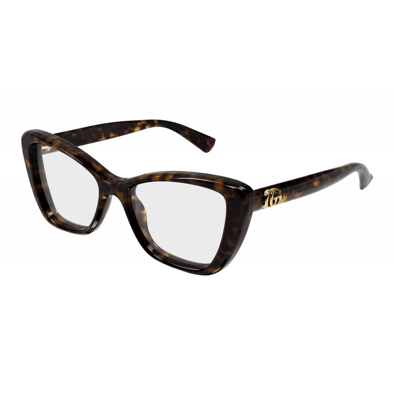 Eyeglasses Gucci GG 1977 O- 002 Havana / Transparent 52mm