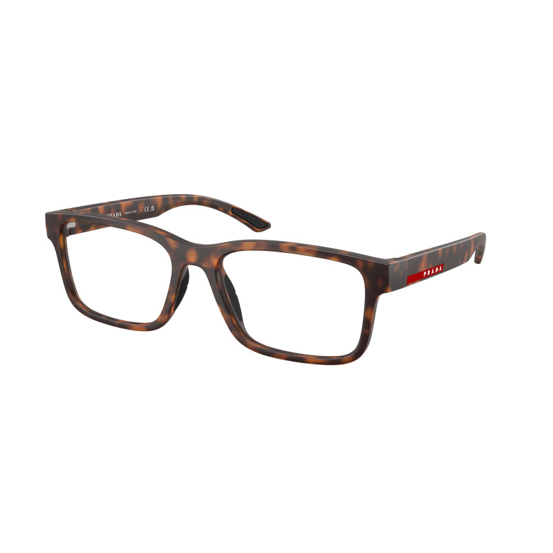 Eyeglasses Prada Linea Rossa PS 01 RV 17X1O1 Drak Tortoise Rubber / Demo Lens