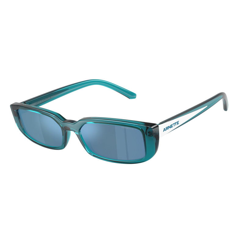 Sunglasses Arnette AN 4348 296822 Transparent Blue / Dark Grey Mirror Water Polar Policarbonate Polarized