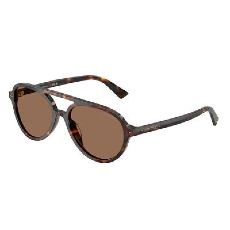 Sunglasses Jimmy Choo JC 5055 U 500273 Havana / Dark Brown Polyamide Standard 55mm