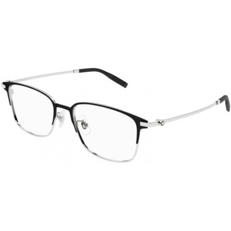 Eyeglasses Montblanc MB 0314 OA- 001 Black / Transparent Silver 54mm