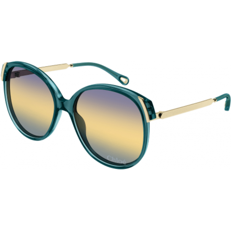 Sunglasses Chloé CH 0285 S- 005 Green / Blue Gold 58mm