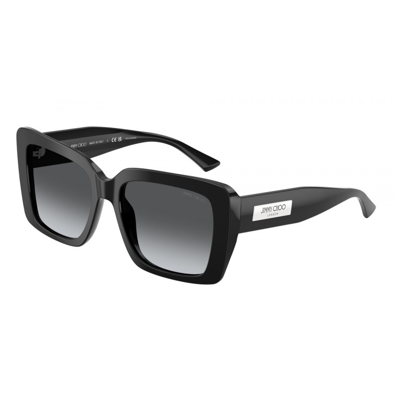 Sunglasses Jimmy Choo JC 5042 5000T3 Black / Polar Gradient Gray Cr39 Polarized 54mm