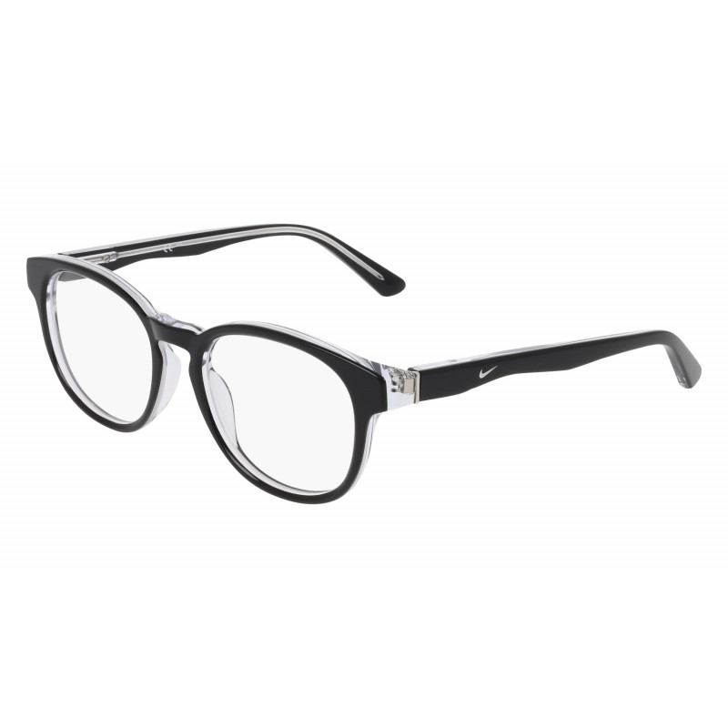 Eyeglasses NIKE 7182 010 Black/Crystal Laminate 51mm