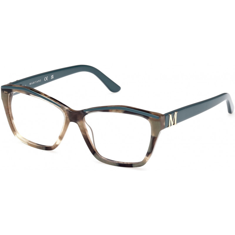 Eyeglasses Guess By Marciano GM 0397 089 Turquoise/Havana / Turquoise/Monocolor 54mm