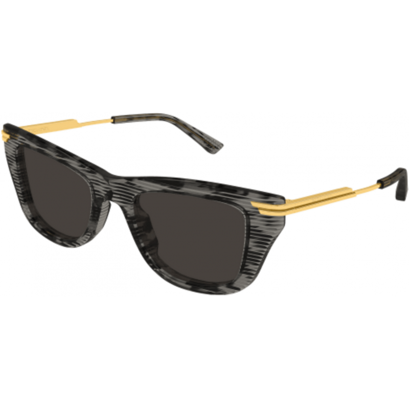Sunglasses Bottega Veneta BV 1369 S- 003 Havana / Grey Gold 50mm