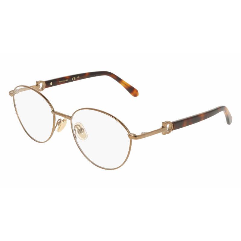 Eyeglasses FERRAGAMO SF 2243 729 Amber Gold 54mm