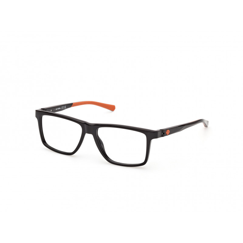 Eyeglasses Harley-Davidson HD 50124 001 Shiny Black / 55mm
