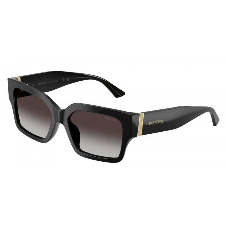 Sunglasses Jimmy Choo JC 5058 JU 50008G Black / Grey Gradient Polyamide Standard 55mm