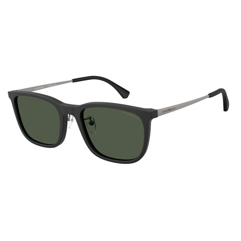 Sunglasses Emporio Armani EA 4275 D 50019A Matte Black / Dark Green Polar Cr39 Polarized 56mm