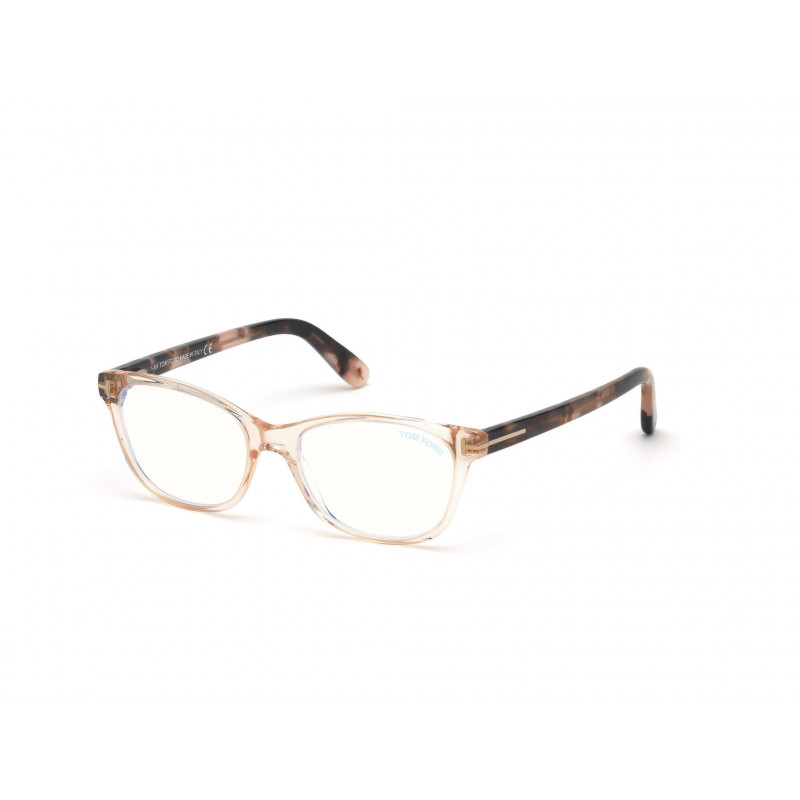Eyeglasses Tom Ford FT 5638 -B 072 Shiny Light Pink / Coloured Havana 50mm