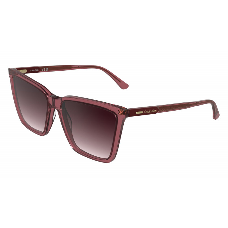 Sunglasses CK 26506 S 605 Transparent Burgundy 57mm
